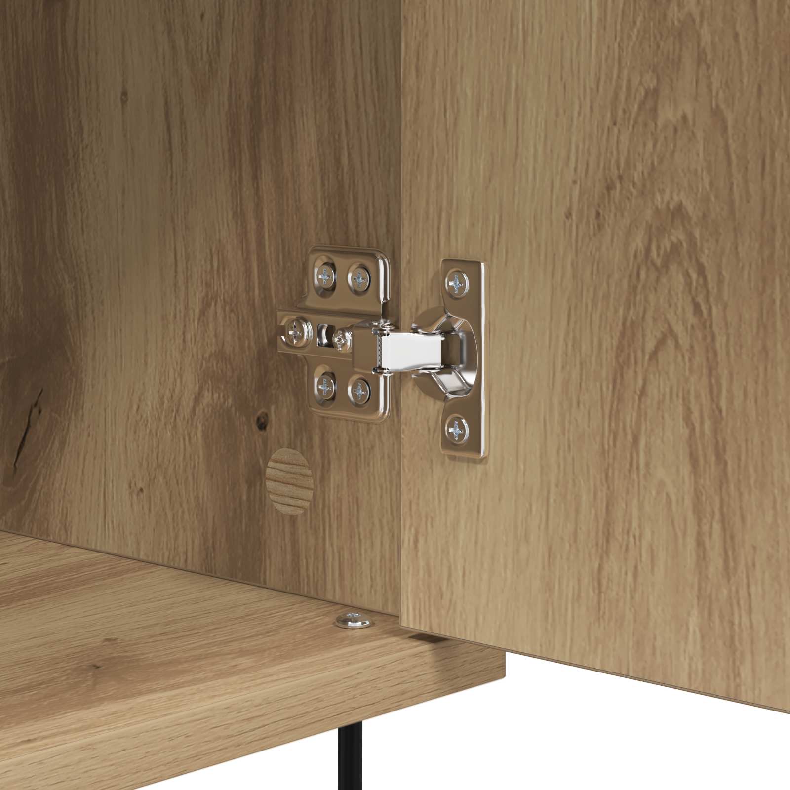 Buffet Chêne artisanal 40 x 35 x 70 cm Bois d'ingénierie - XIOS