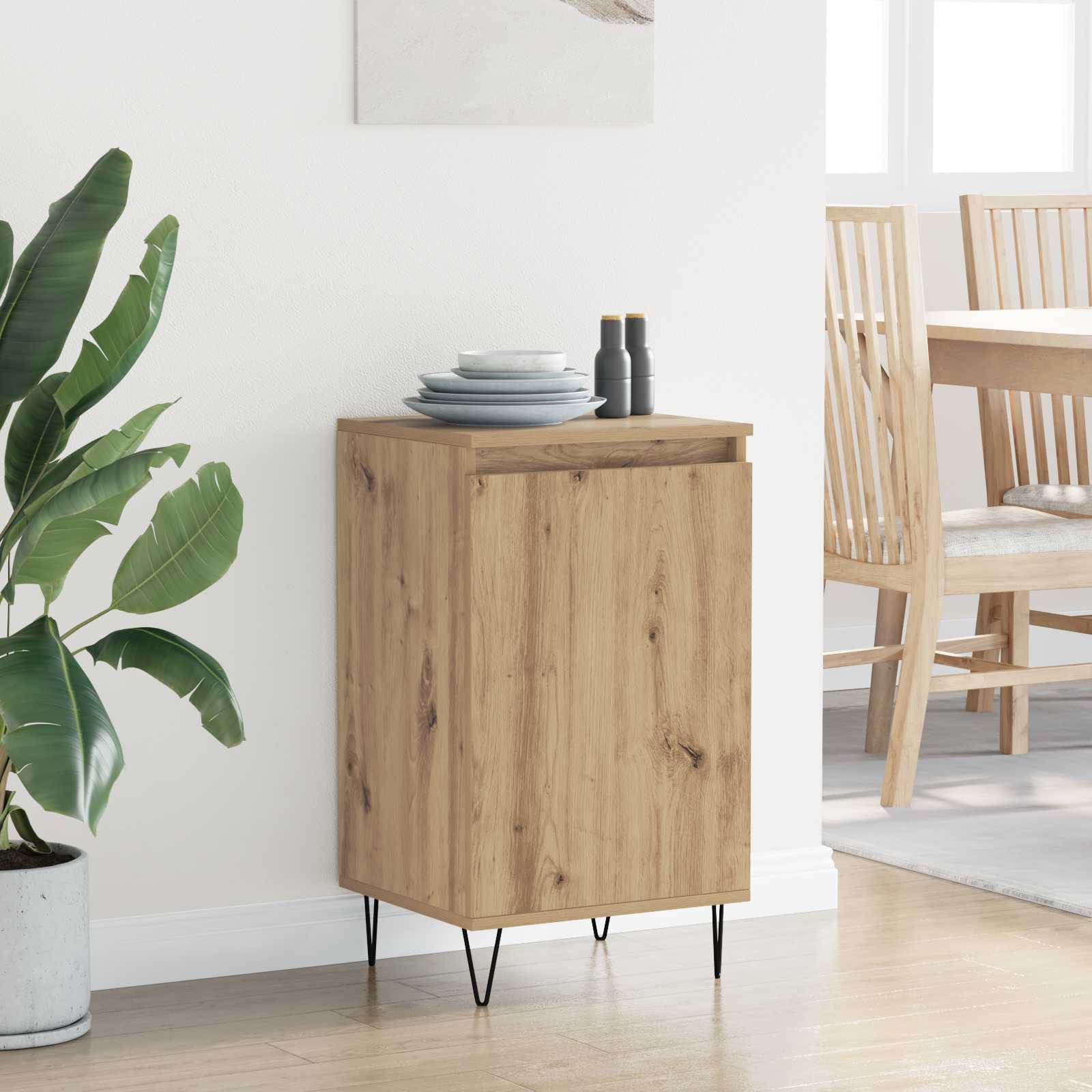 Buffet Chêne artisanal 40 x 35 x 70 cm Bois d'ingénierie - XIOS