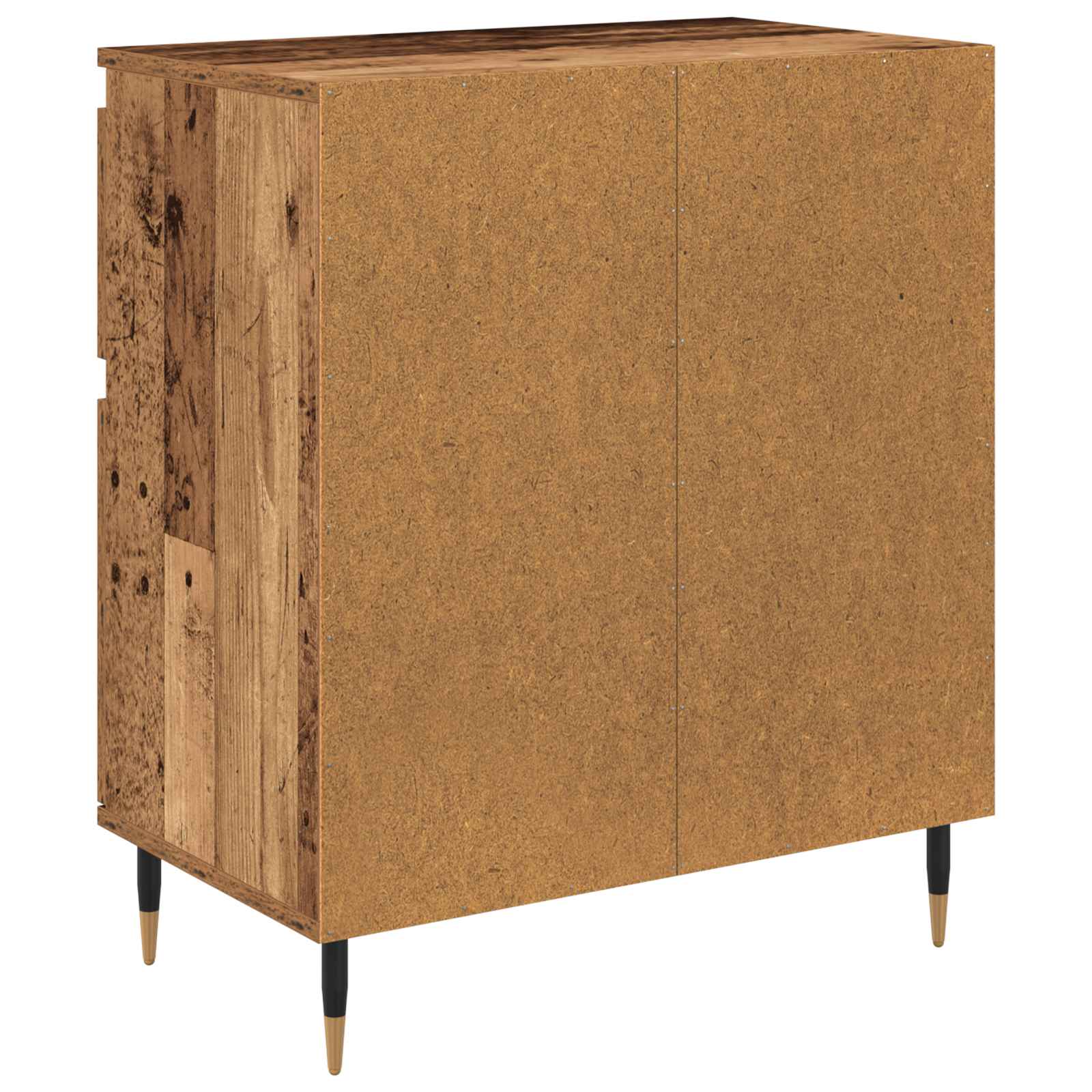 Buffet Bois Ancien 60 x 35 x 70 cm Bois d'ingénierie et fer - XIOS