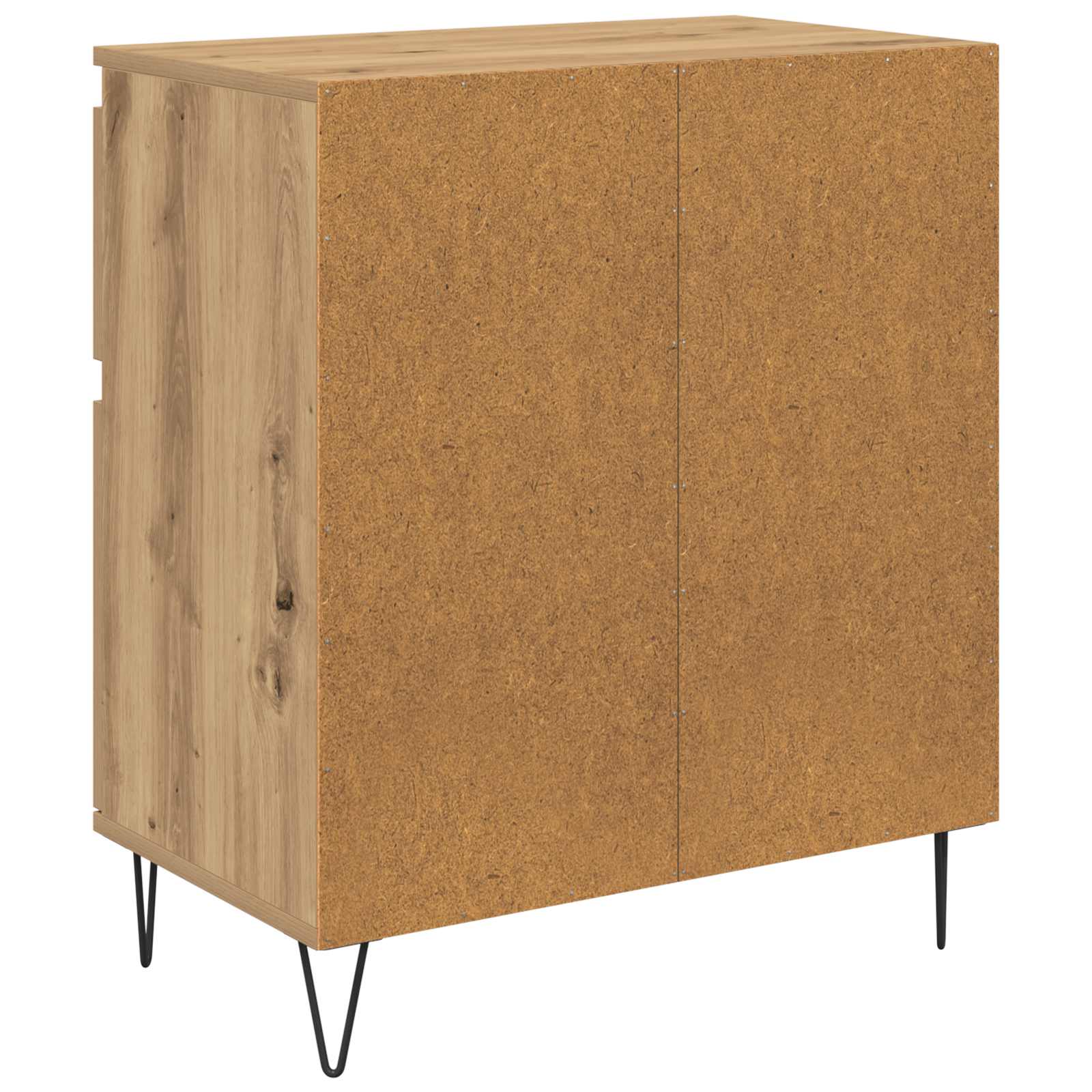 Buffet Chêne artisanal 60 x 35 x 70 cm Bois d'ingénierie et fer