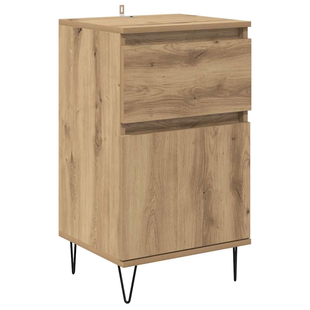 Buffet chêne artisanal 35 x 40 x 70 cm Bois d'ingénierie - XIOS