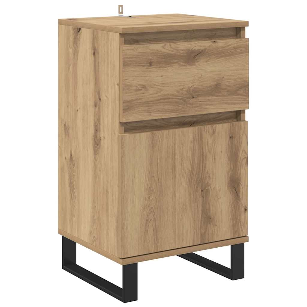 Buffet chêne artisanal 35 x 40 x 70 cm Bois d'ingénierie - XIOS
