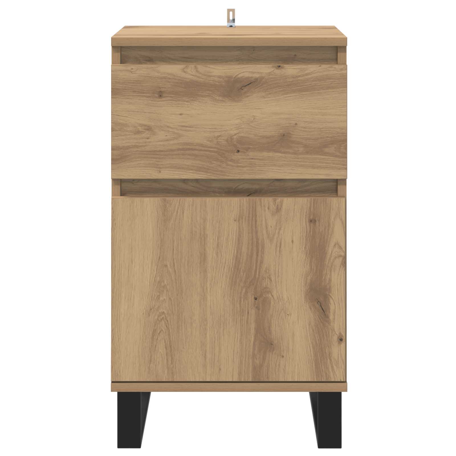 Buffet chêne artisanal 35 x 40 x 70 cm Bois d'ingénierie - XIOS