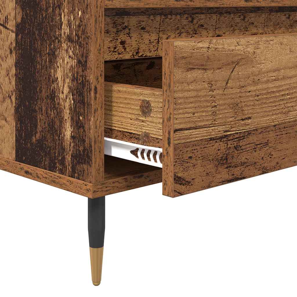 Meuble TV avec tiroir Bois Ancien 100 x 34,5 x 44,5 cm - XIOS