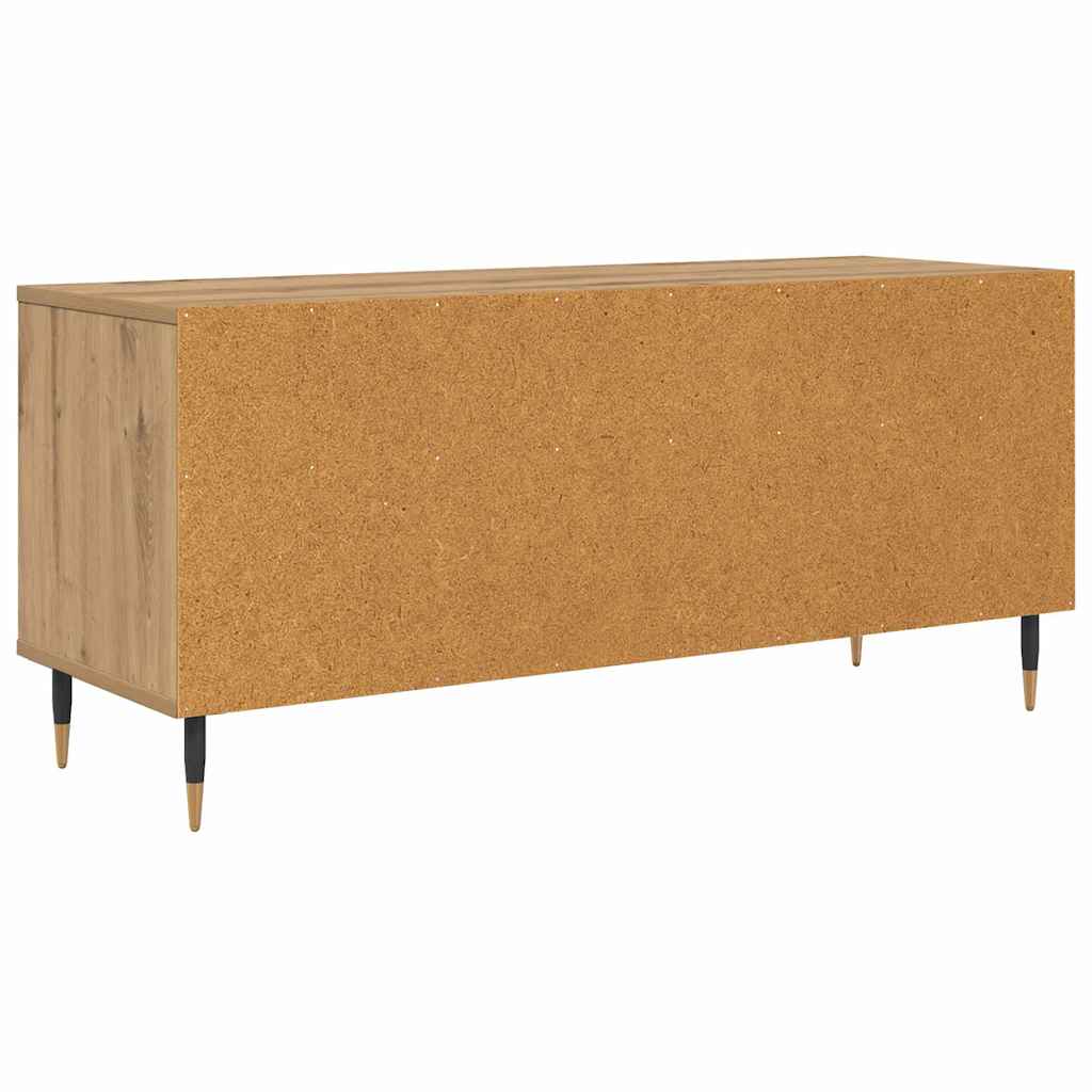 Meuble TV avec tiroir Chêne artisanal 100 x 34,5 x 44,5 cm - XIOS
