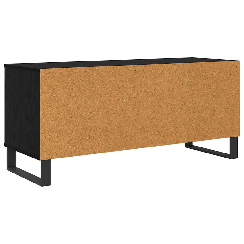 Meuble TV avec tiroir Chêne noir 100 x 34,5 x 44,5 cm - XIOS