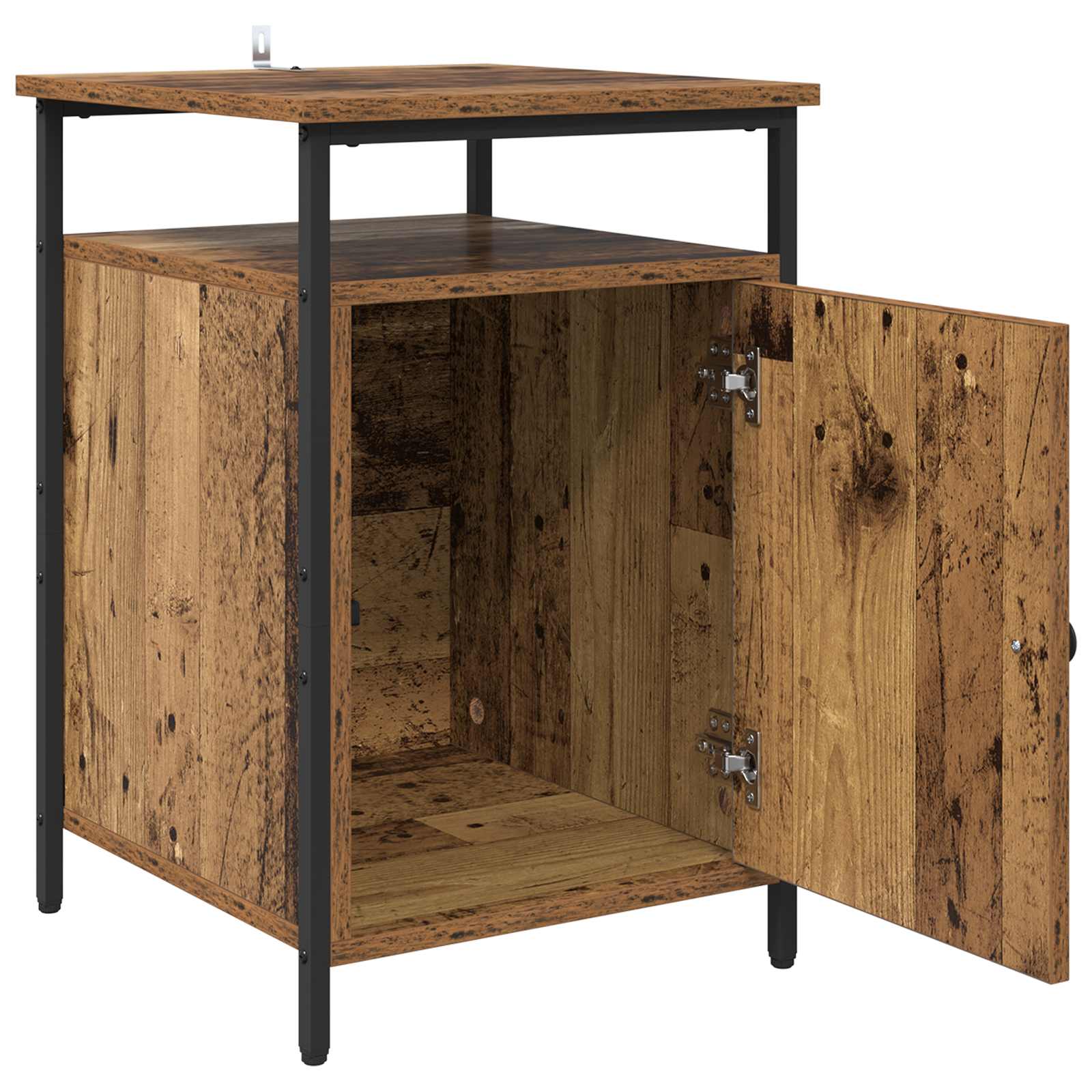 Cabinet de chevet 2 pcs Bois ancien 40 x 42 x 60cm - XIOS