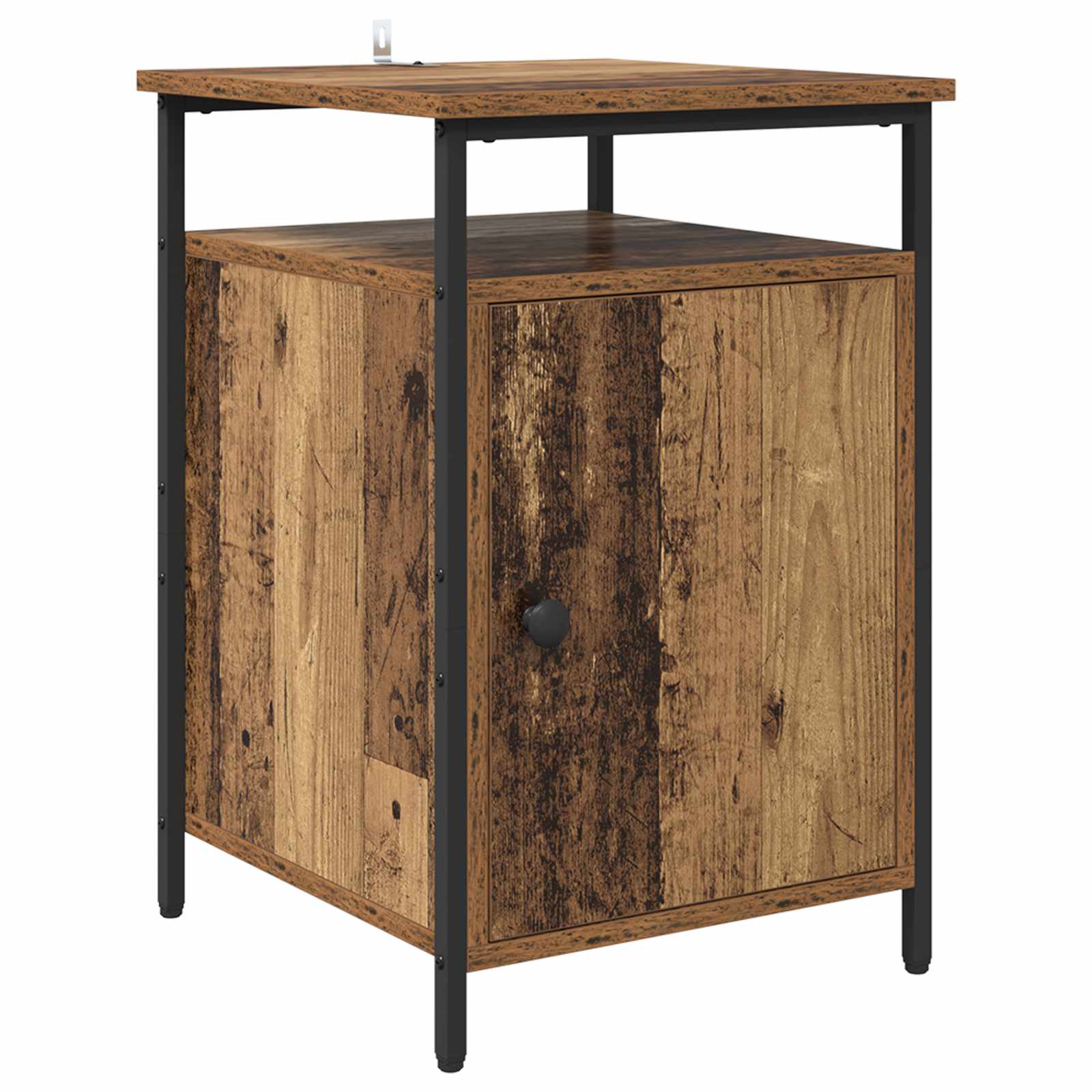 Cabinet de chevet 2 pcs Bois ancien 40 x 42 x 60cm - XIOS