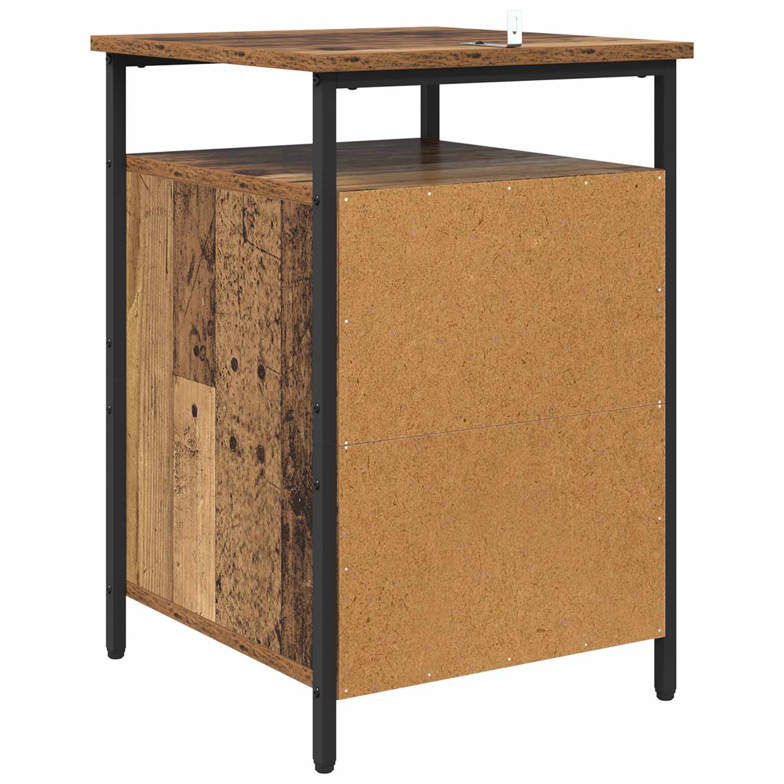Cabinet de chevet 2 pcs Bois ancien 40 x 42 x 60cm - XIOS