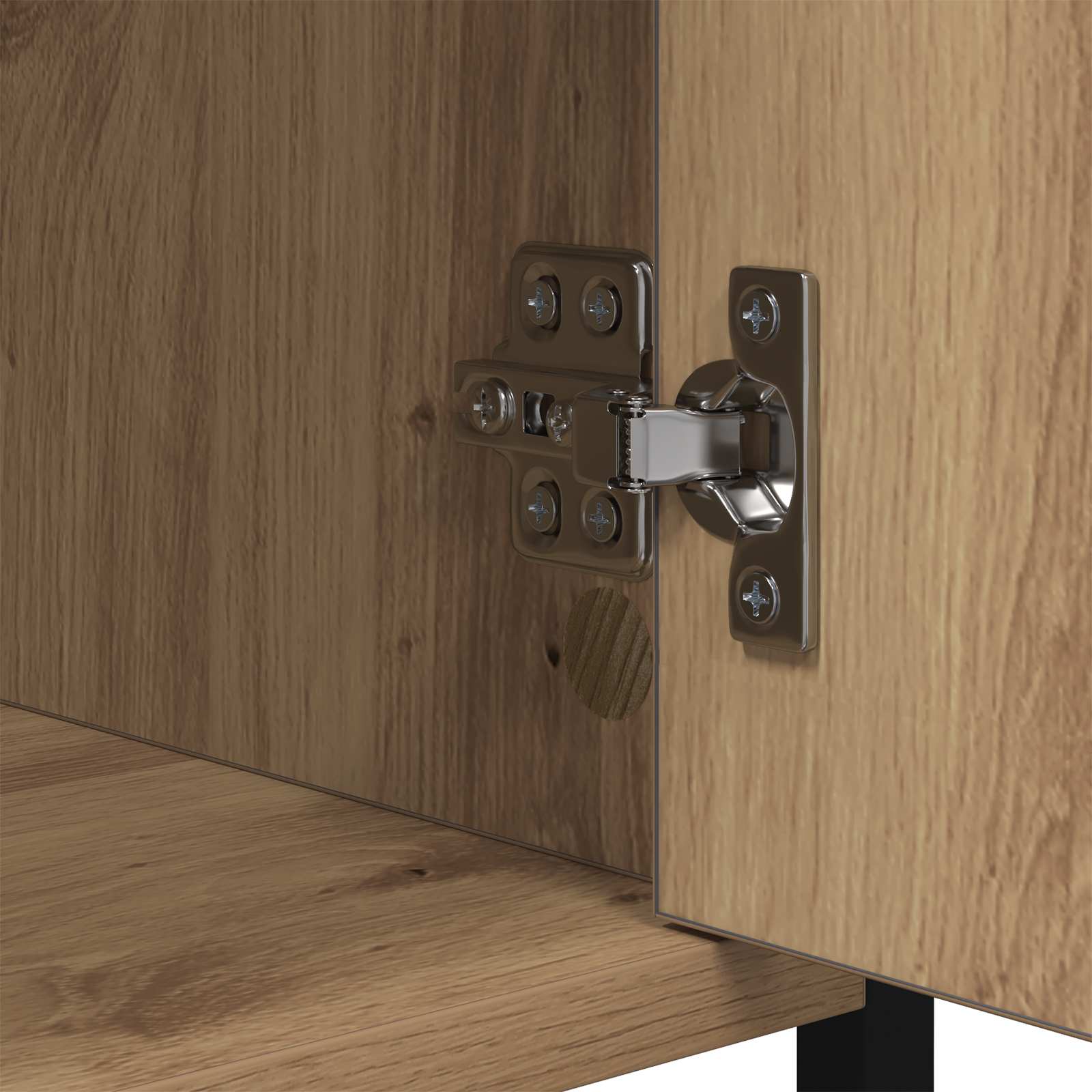 Cabinet de chevet 2 pcs Chêne artisanal 40 x 42 x 60cm - XIOS