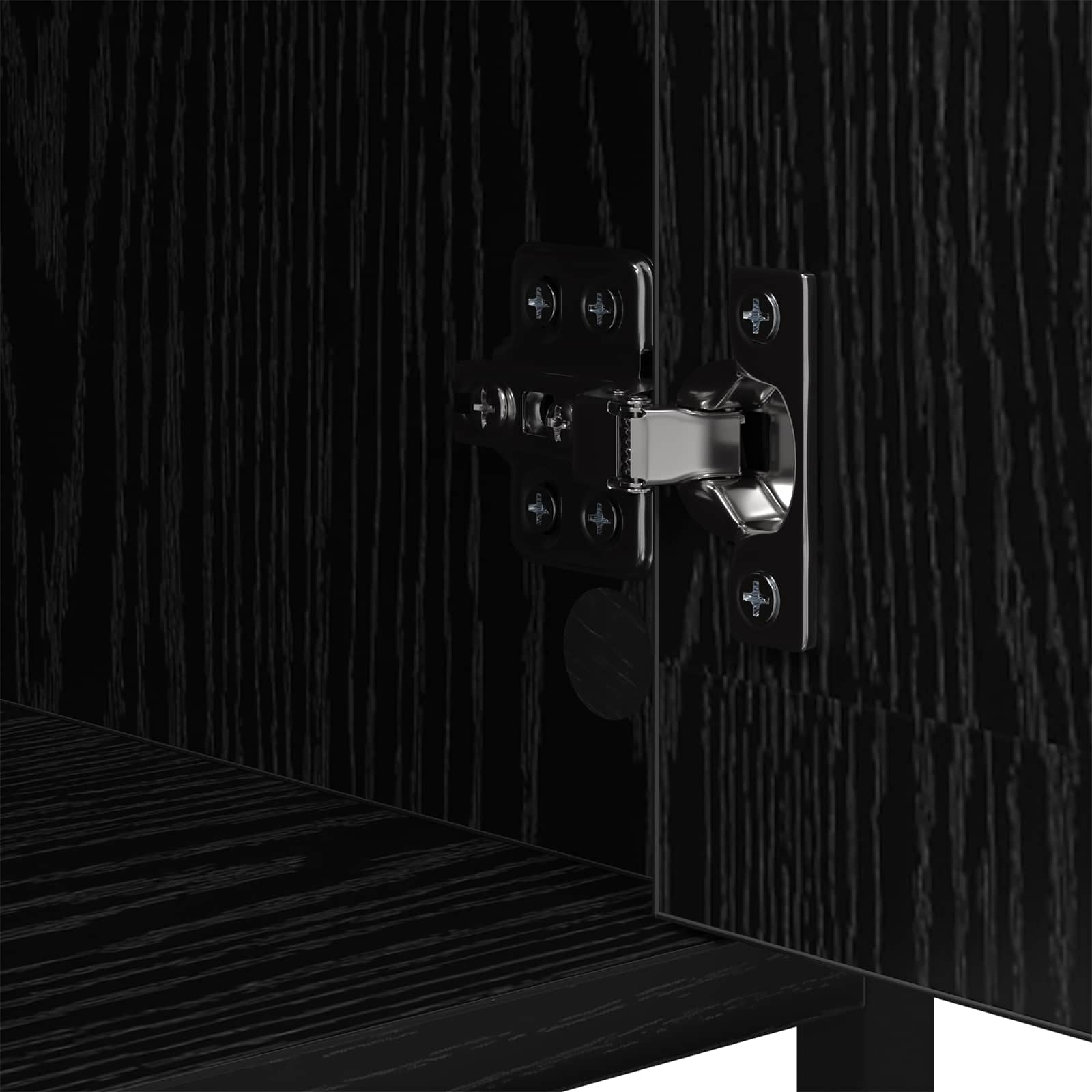 Cabinet de chevet 2 pcs Chêne noir 40 x 42 x 60cm - XIOS