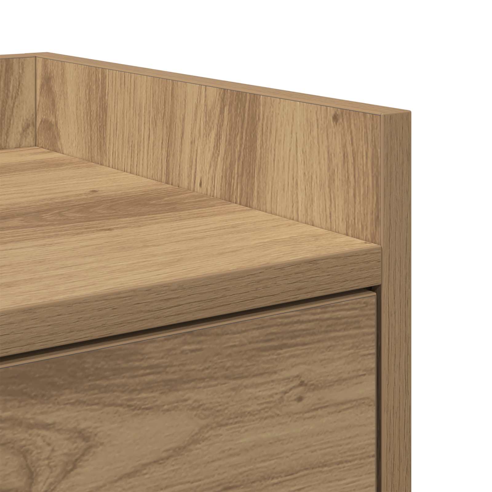 Table de chevet 2 pcs Chêne artisanal 40 x 29 x 60 cm - XIOS