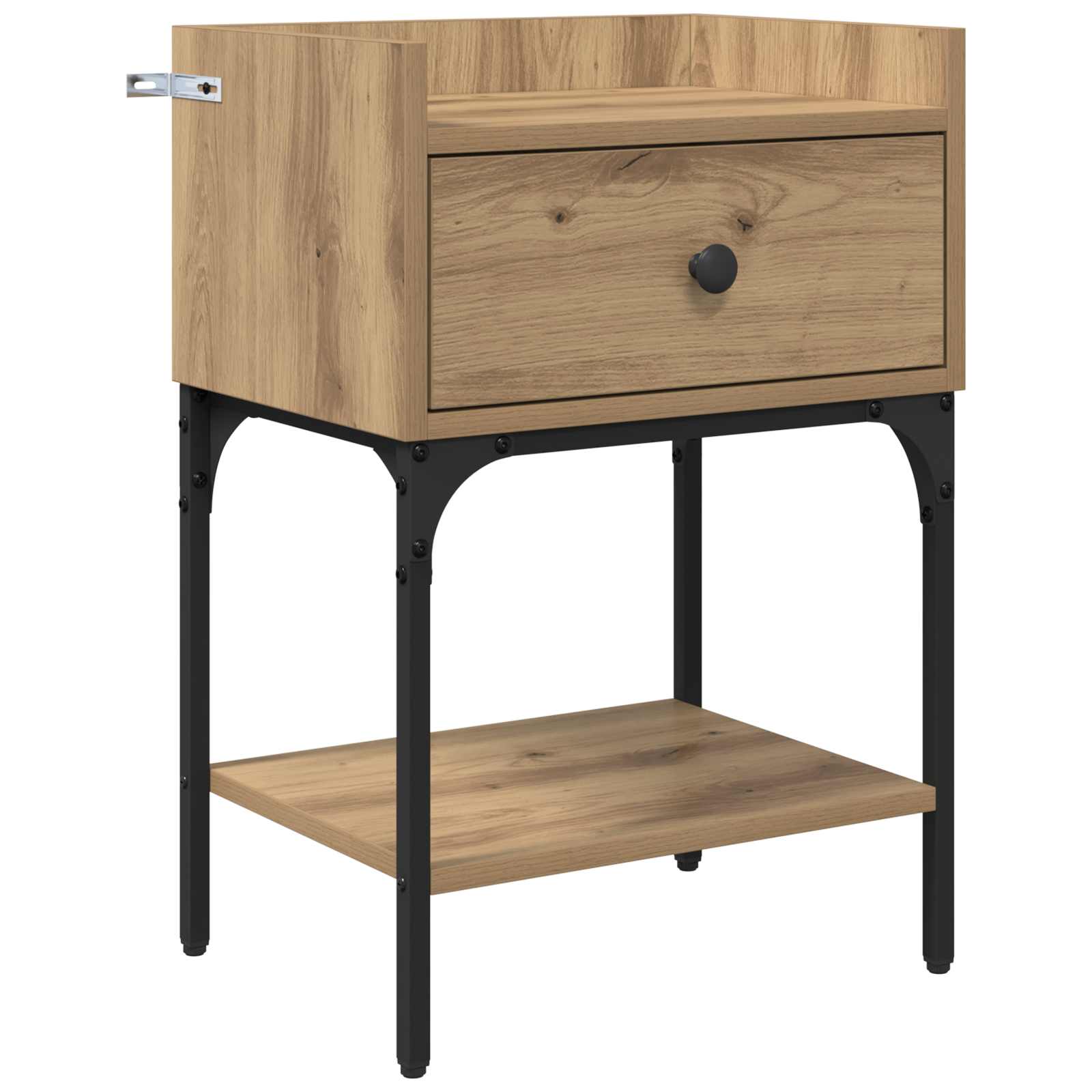 Table de chevet 2 pcs Chêne artisanal 40 x 29 x 60 cm - XIOS