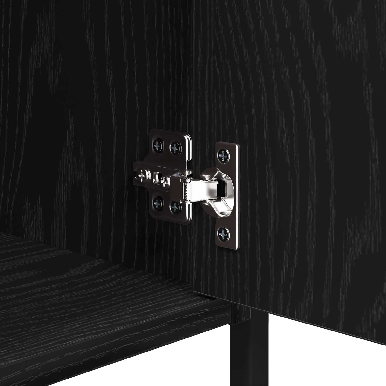 Cabinet de chevet 2 pcs Chêne noir 40 x 42 x 60 cm - XIOS