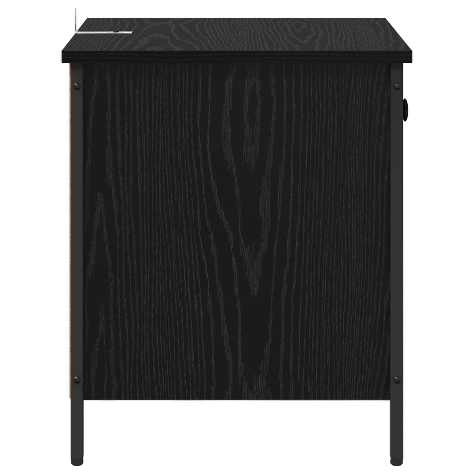 Cabinet de chevet avec tiroir 2 pcs Chêne noir 40 x 42 x 50 cm - XIOS