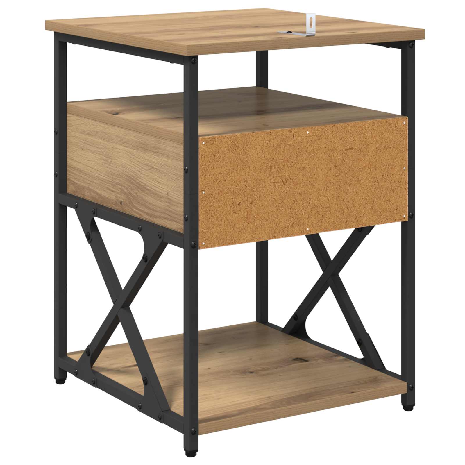 Cabinet de chevet 2 pcs Chêne artisanal 40 x 42 x 55 cm - XIOS