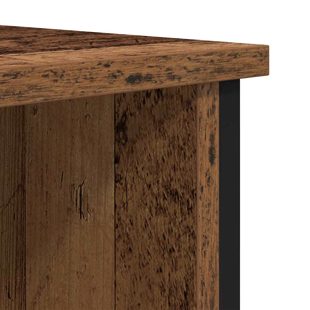 Meuble TV 100 x 40 x 50 cm Bois Ancien Bois d'ingénierie - XIOS