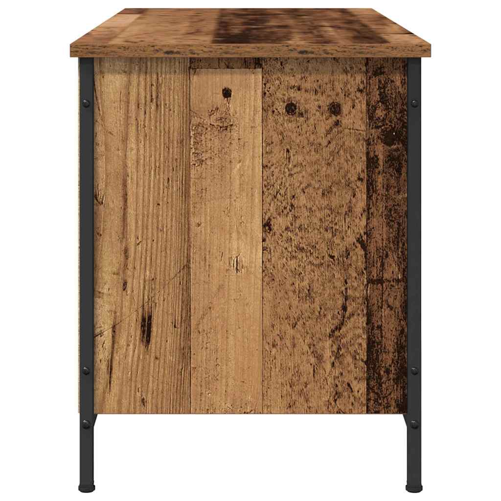 Meuble TV 100 x 40 x 50 cm Bois Ancien Bois d'ingénierie - XIOS
