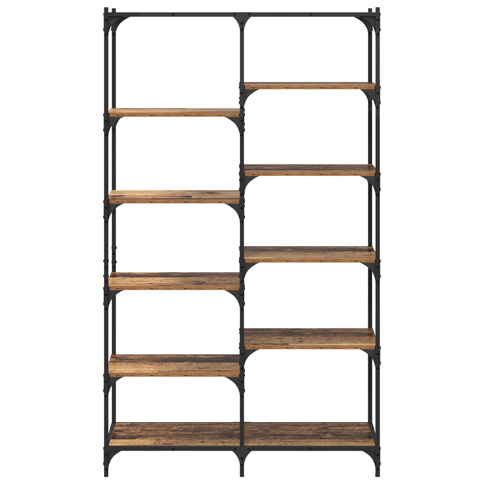 Étagère Bois ancien 100 x 32 x 170 cm Bois d'ingénierie - XIOS