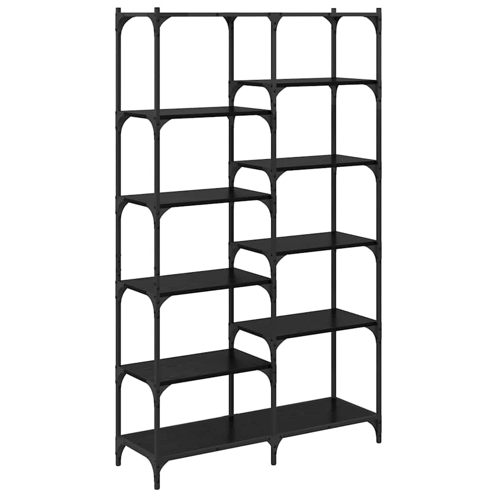 Étagère Chêne noir 100 x 32 x 170 cm Bois d'ingénierie - XIOS
