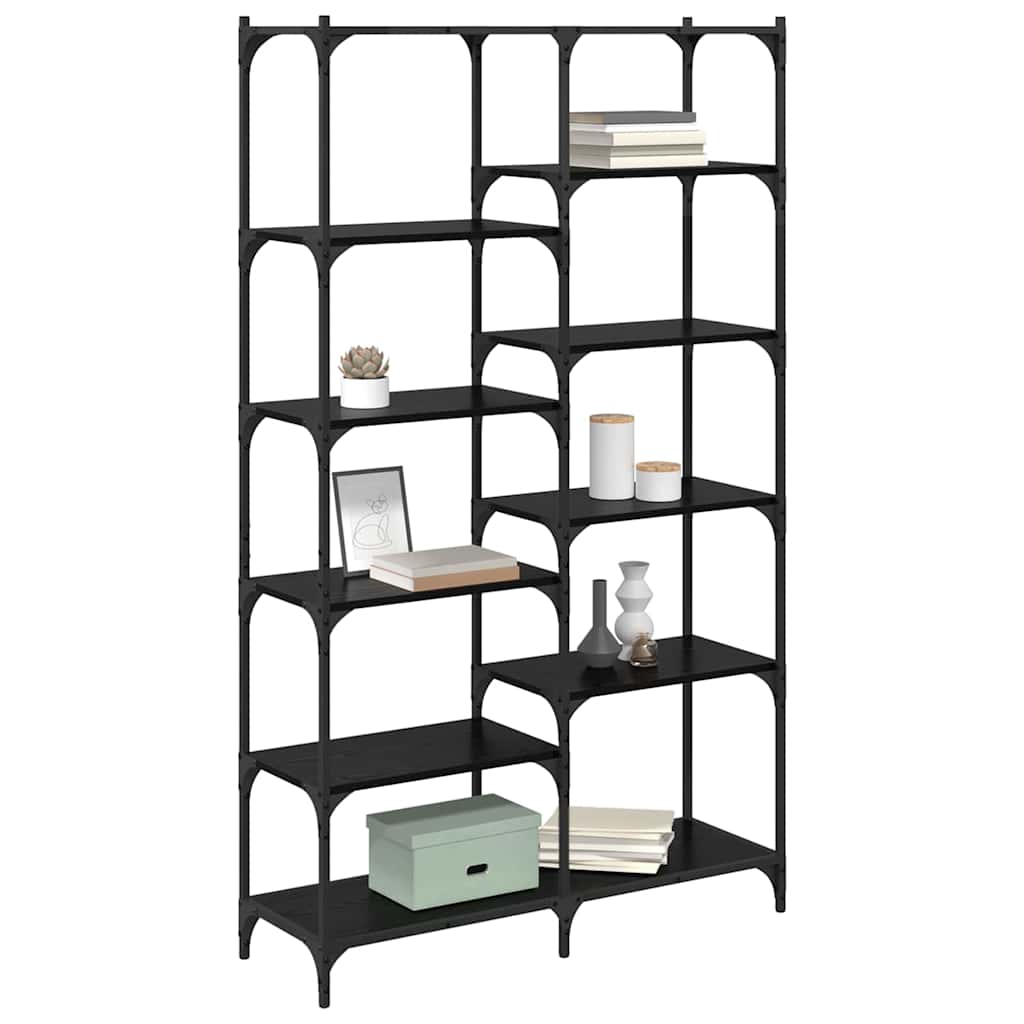 Étagère Chêne noir 100 x 32 x 170 cm Bois d'ingénierie - XIOS