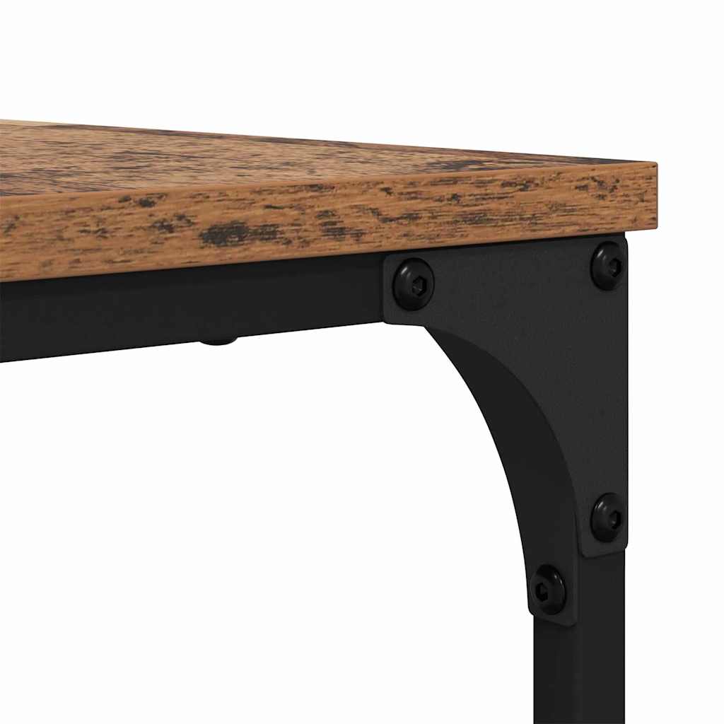 Table basse 2 pcs Bois Ancien Bois d'ingénierie - XIOS