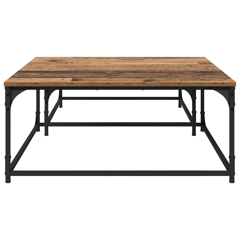 Table basse 2 pcs Bois Ancien Bois d'ingénierie - XIOS