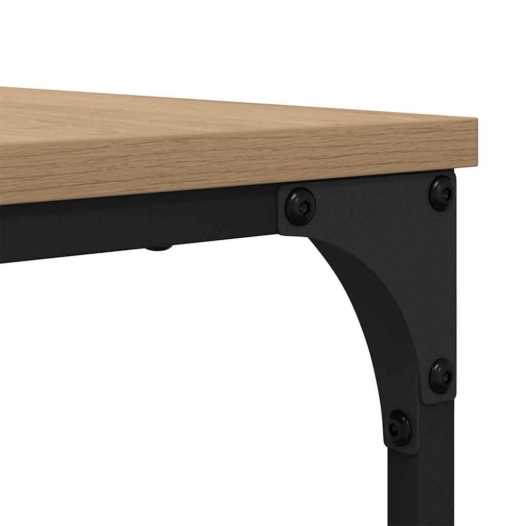 Table basse gigogne 2 pcs chêne artisanal 80 x 8035 x cm - XIOS