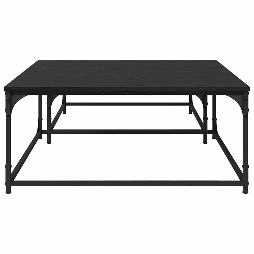 Table basse 2 pcs Chêne noir Bois d'ingénierie - XIOS