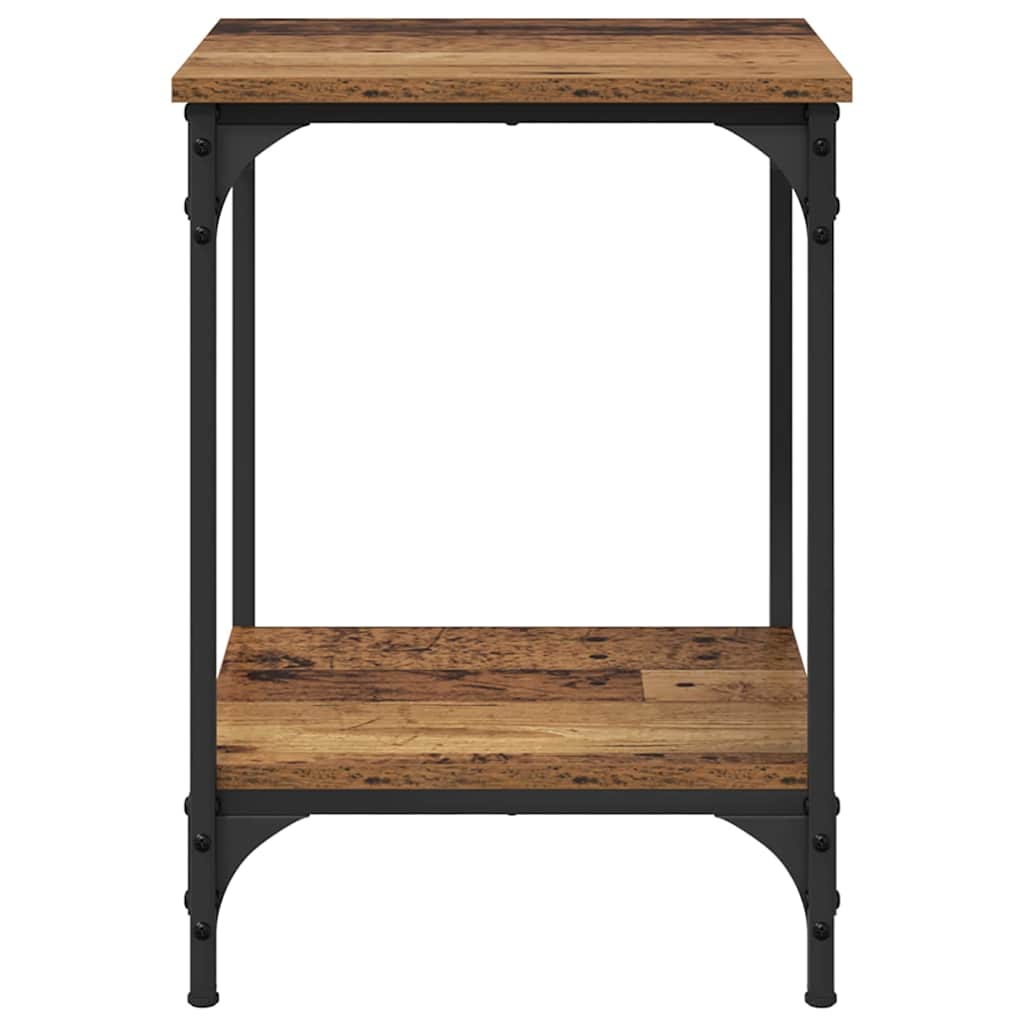 Table basse Bois Ancien 40 x 40 x 55 cm Bois d'ingénierie - XIOS