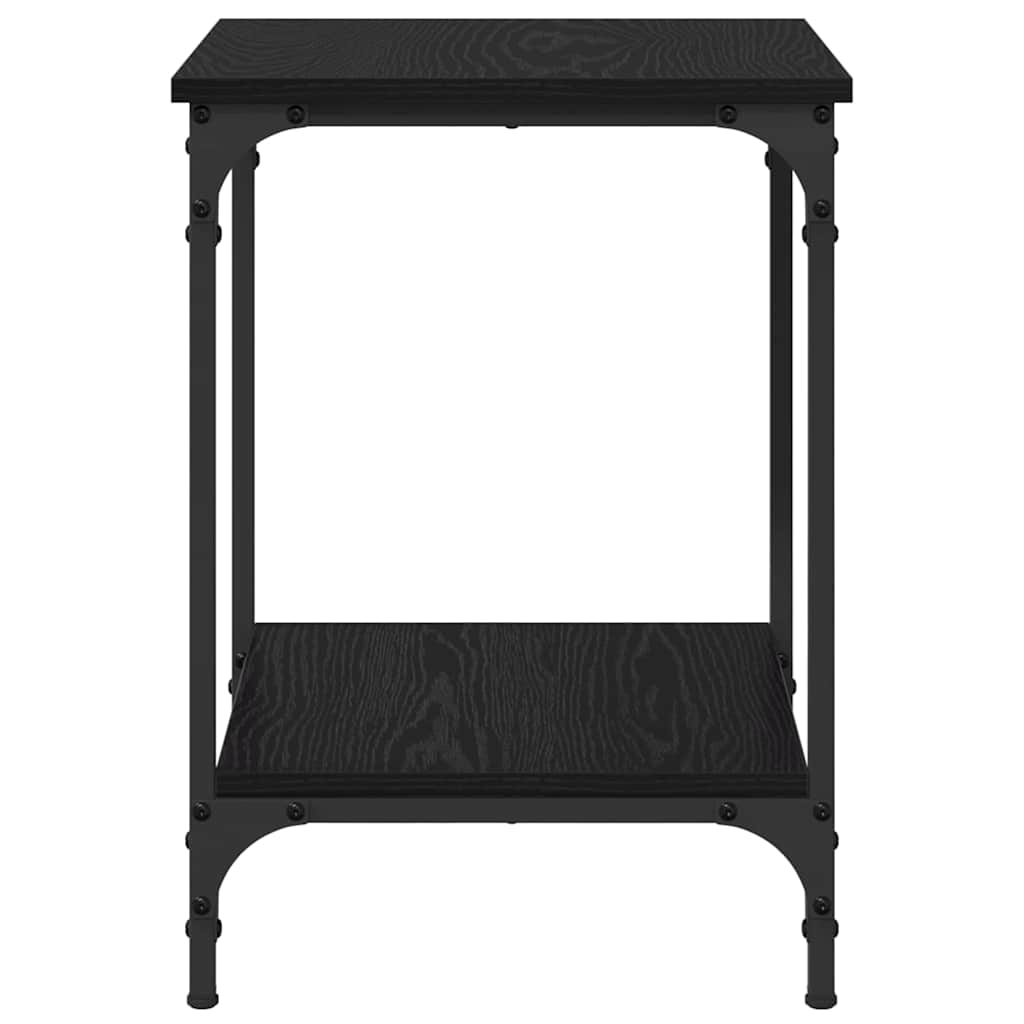 Table basse Chêne noir 40 x 40 x 55 cm Bois d'ingénierie - XIOS