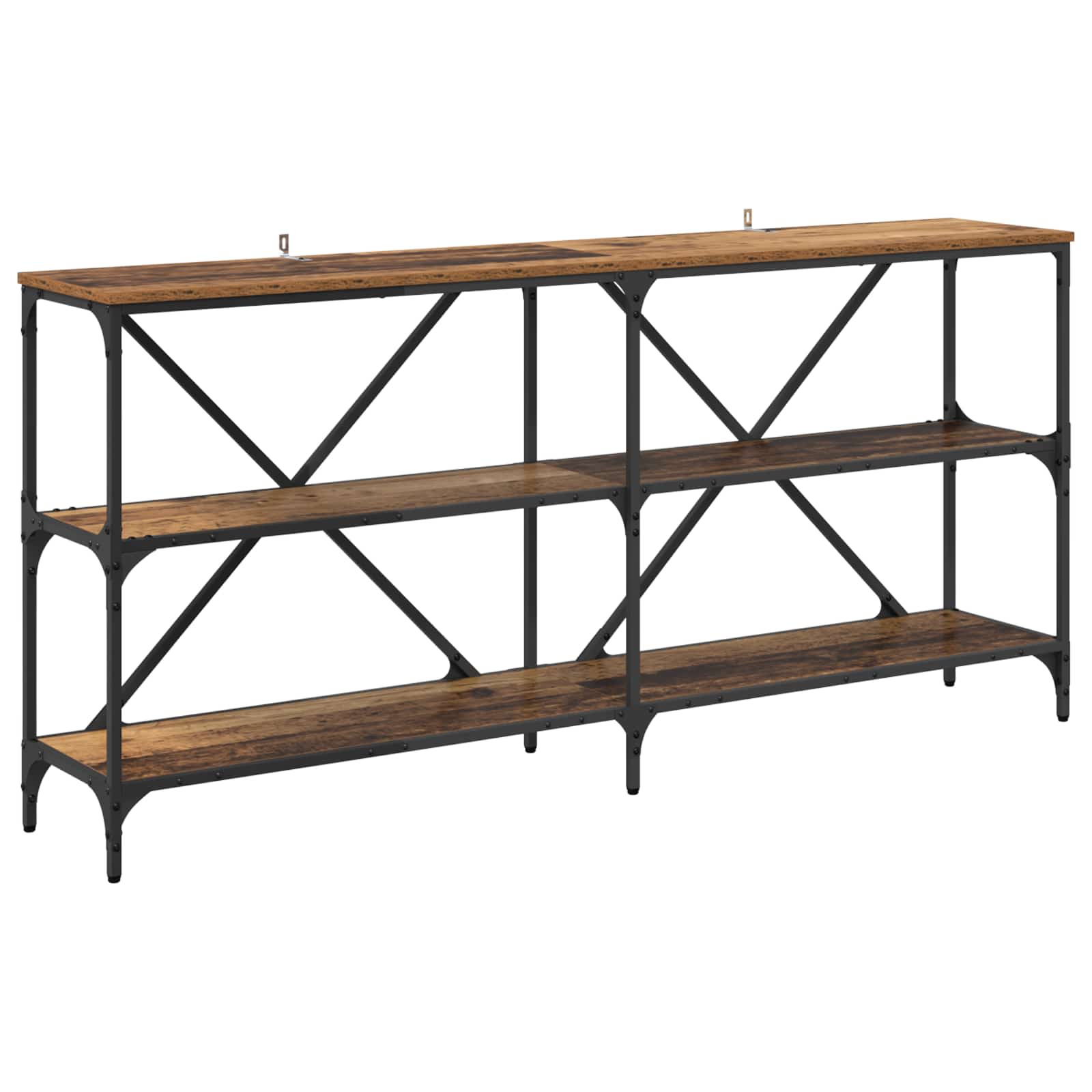 Table console Bois Ancien 160 x 30 x 75 cm Bois d'ingénierie - XIOS