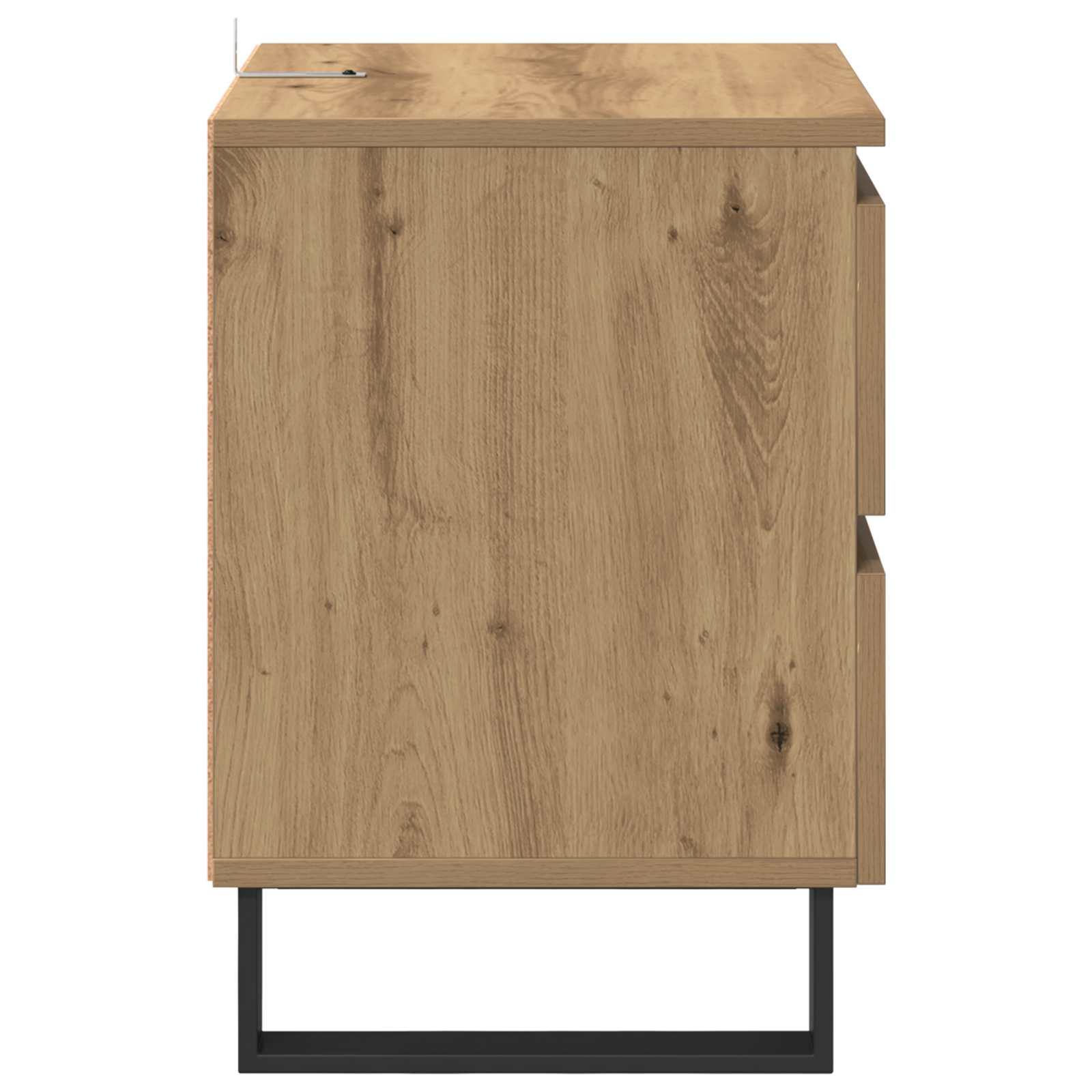 Cabinet de chevet 2 pcs Chêne artisanal 40 x 35 x 50 cm - XIOS