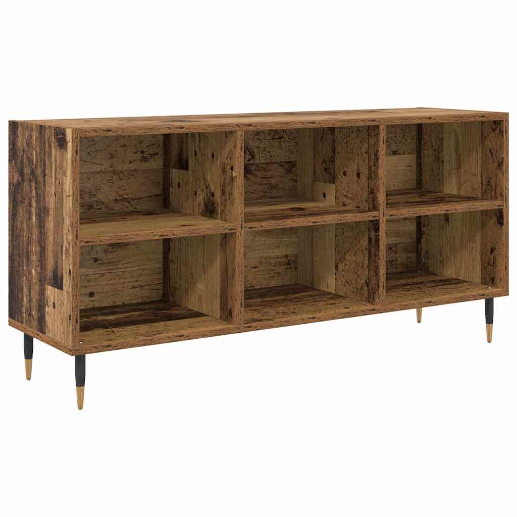 Meuble TV 103,5 x 30 x 50 cm Bois Ancien Bois d'ingénierie - XIOS