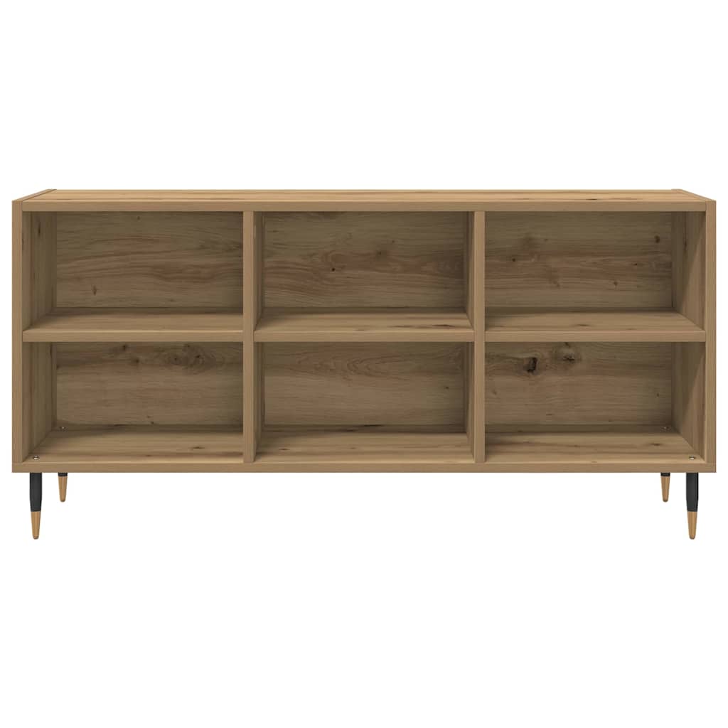 Meuble TV Chêne artisanal 103,5 x 30 x 50 cm Bois d'ingénierie - XIOS