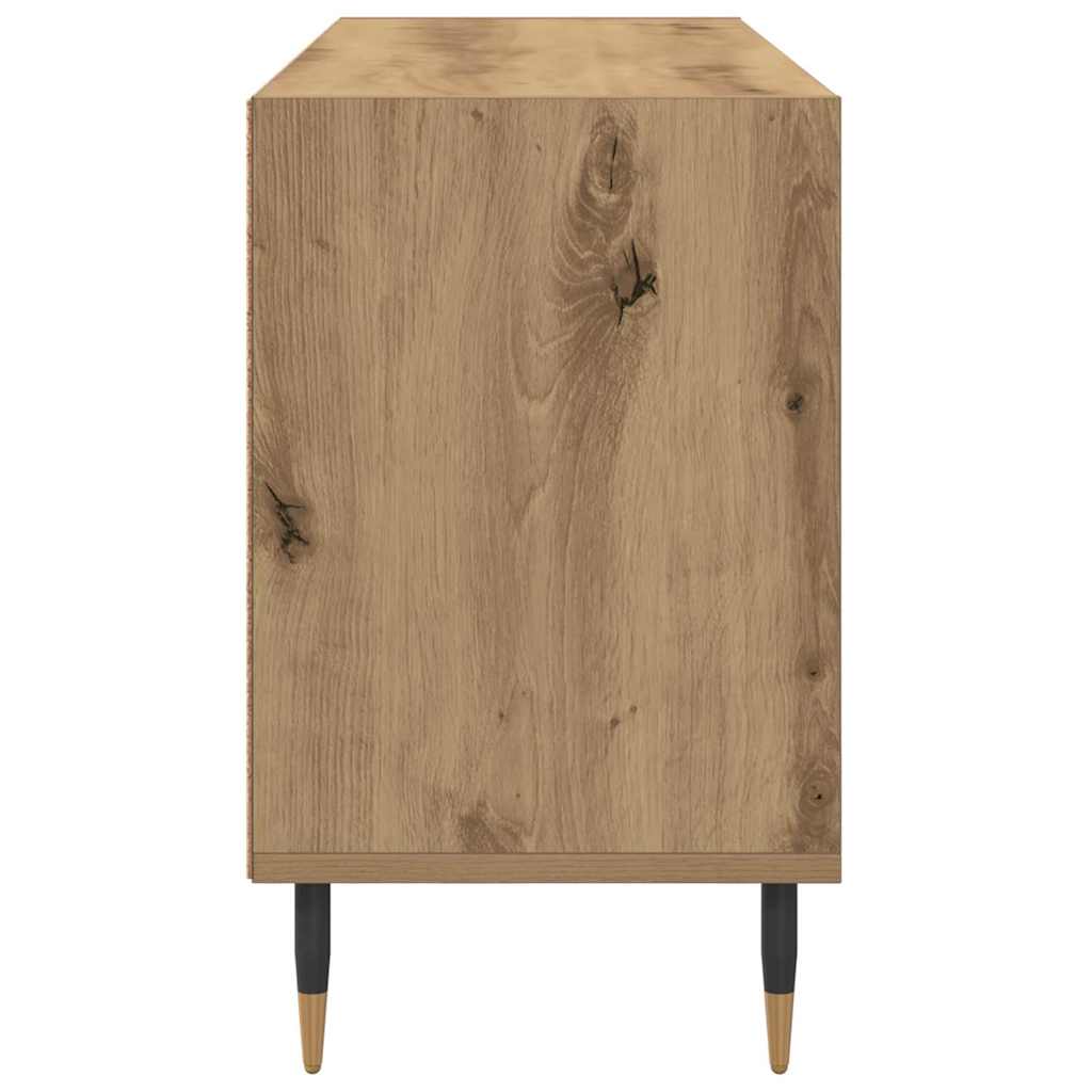 Meuble TV Chêne artisanal 103,5 x 30 x 50 cm Bois d'ingénierie - XIOS