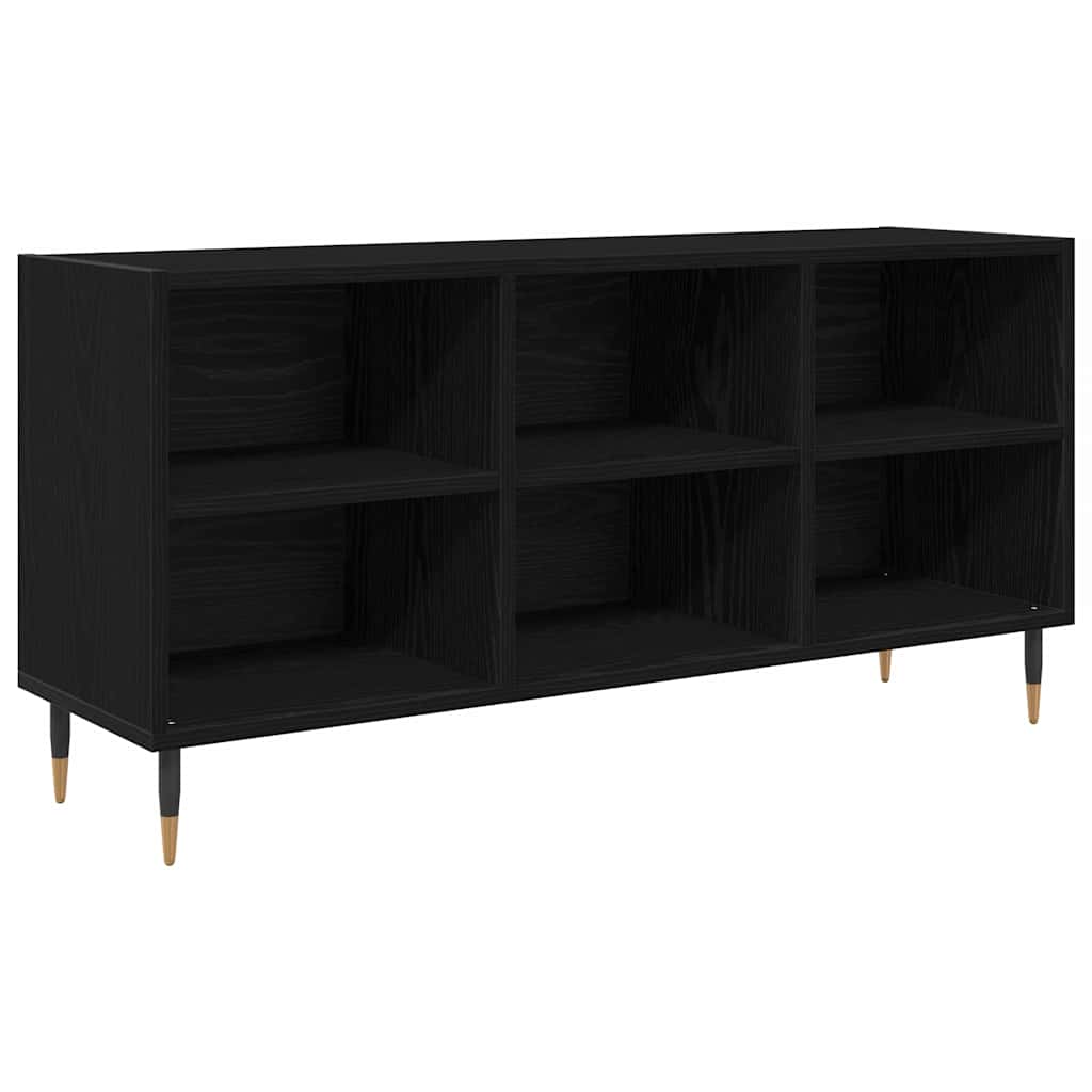 Meuble TV Chêne noir 103,5 x 30 x 50 cm Bois d'ingénierie - XIOS