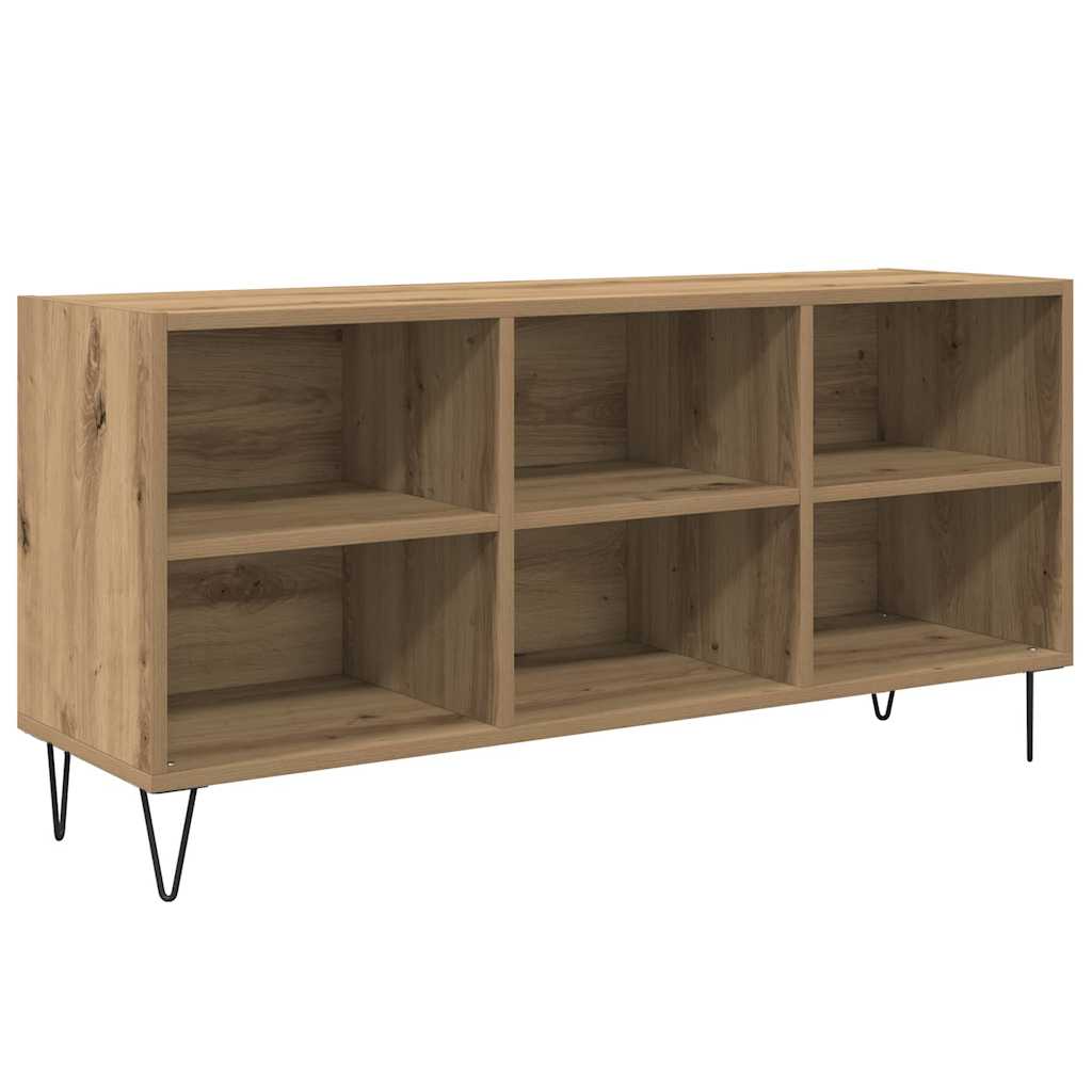 Meuble TV 103,5 x 30 x 50 cm Chêne artisanal Bois d'ingénierie - XIOS