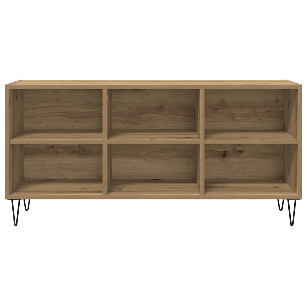 Meuble TV 103,5 x 30 x 50 cm Chêne artisanal Bois d'ingénierie - XIOS