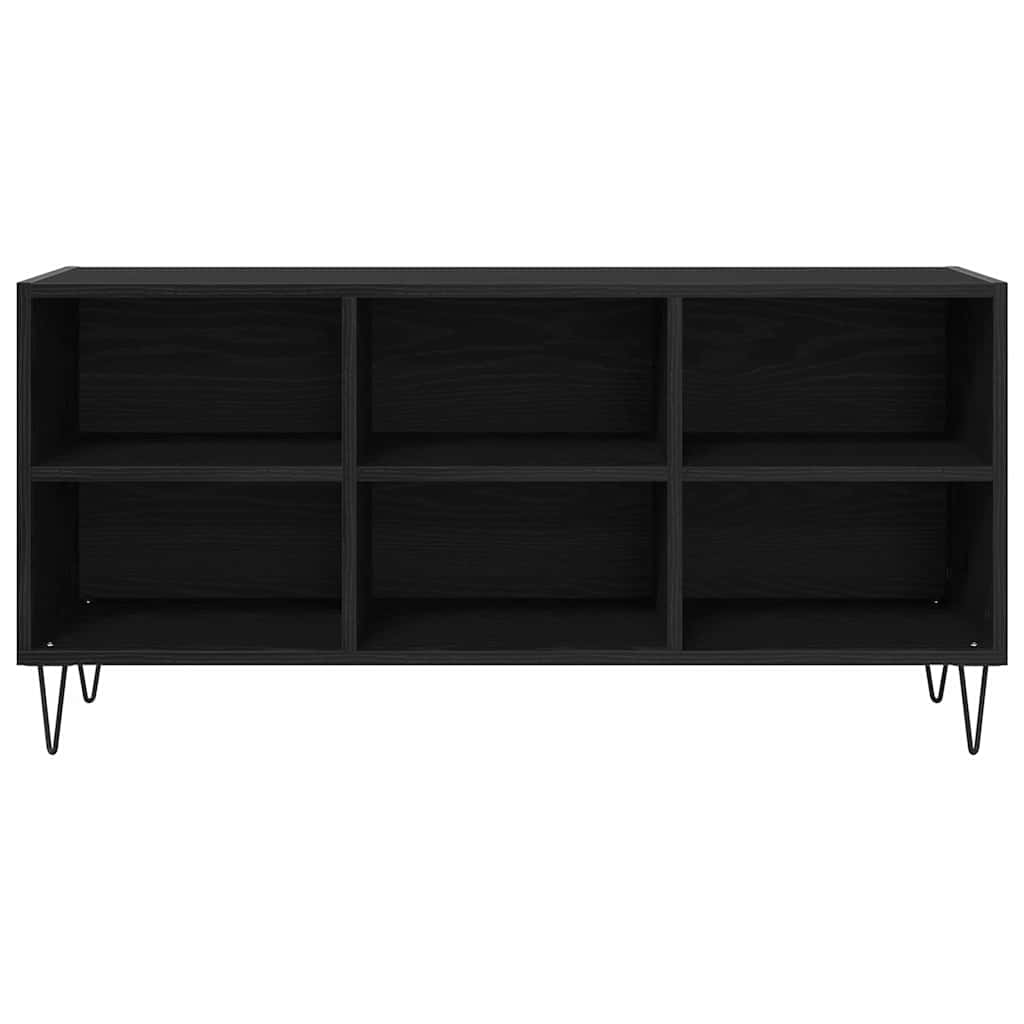 Meuble TV Chêne noir 103,5 x 30 x 50 cm Bois d'ingénierie - XIOS