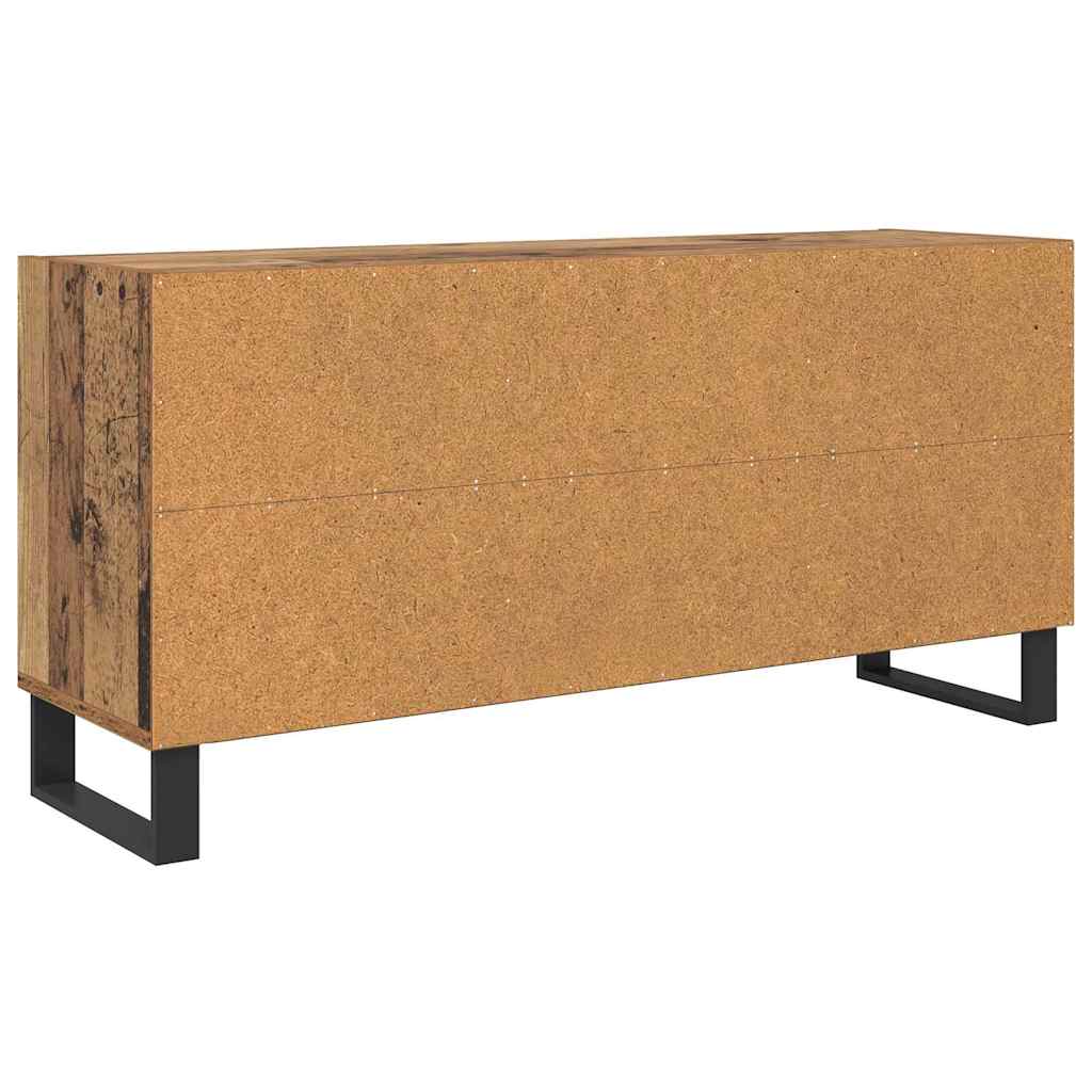 Meuble TV 103,5 x 30 x 50 cm Bois Ancien Bois d'ingénierie - XIOS