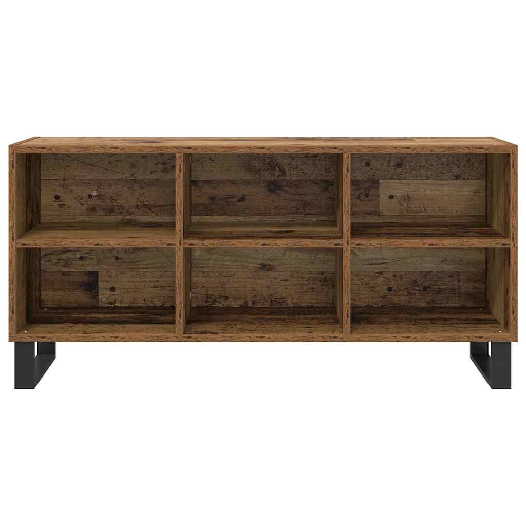 Meuble TV 103,5 x 30 x 50 cm Bois Ancien Bois d'ingénierie - XIOS