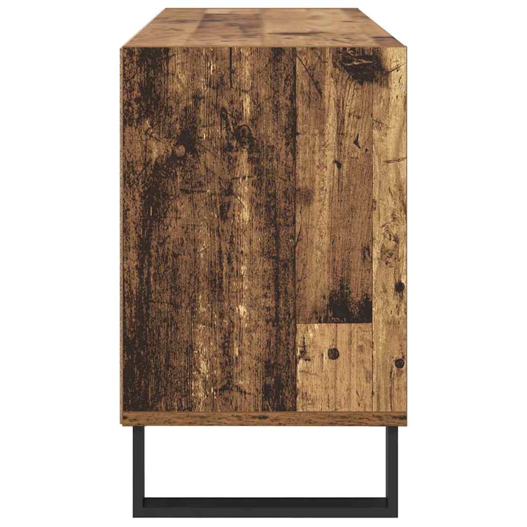 Meuble TV 103,5 x 30 x 50 cm Bois Ancien Bois d'ingénierie - XIOS