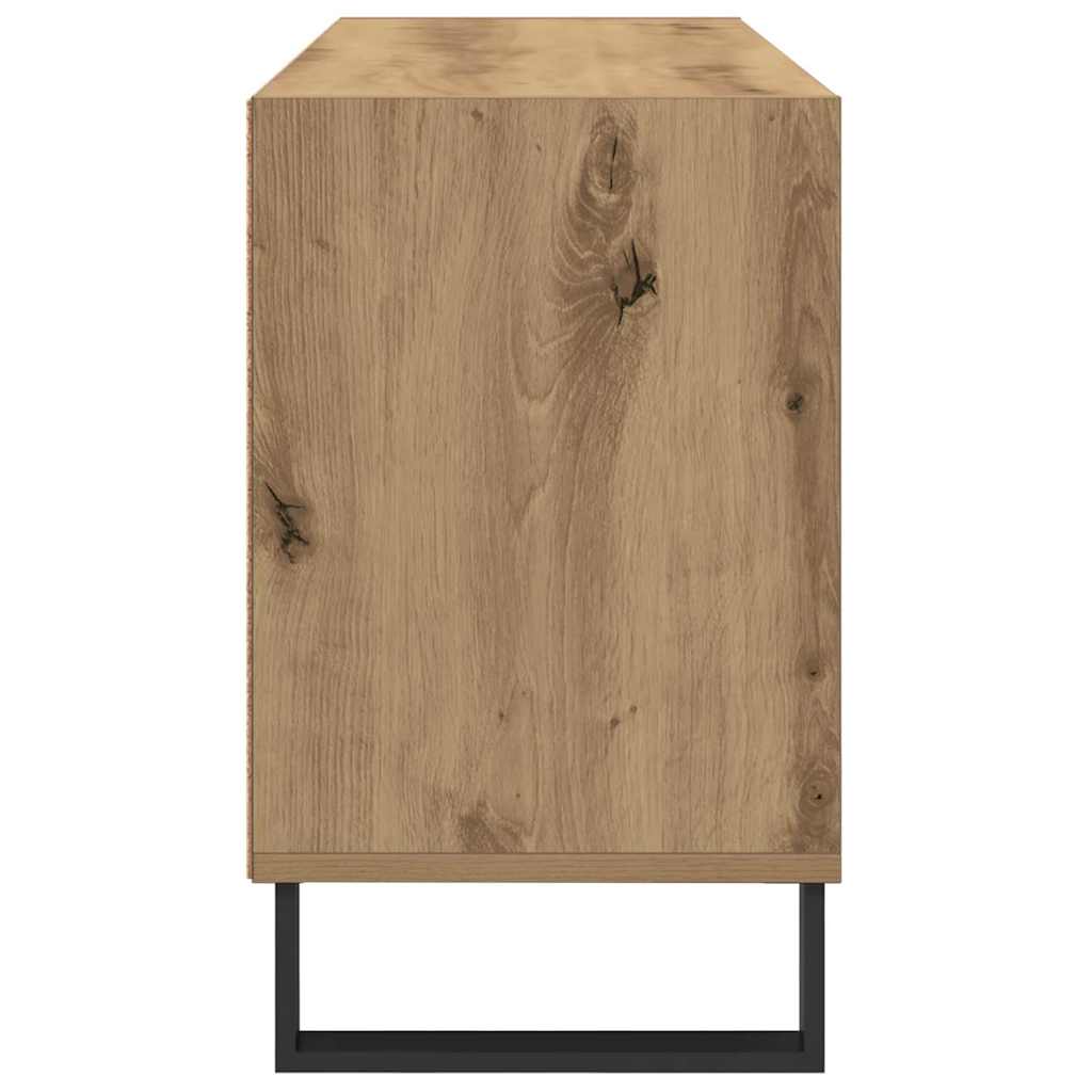 Meuble TV Chêne artisanal 103,5 x 30 x 50 cm Bois d'ingénierie - XIOS