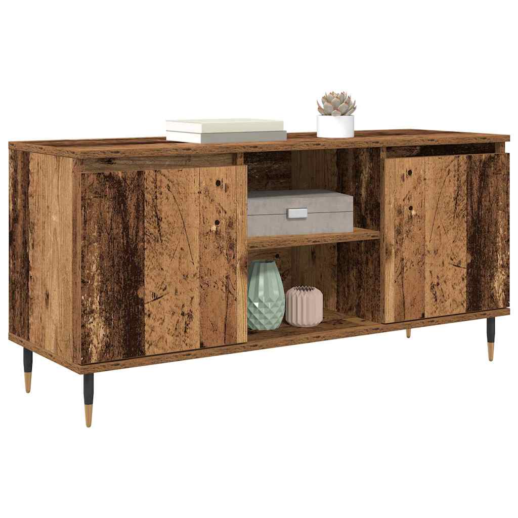 Meuble TV Bois Ancien 104 x 35 x 50 cm Bois d'ingénierie - XIOS