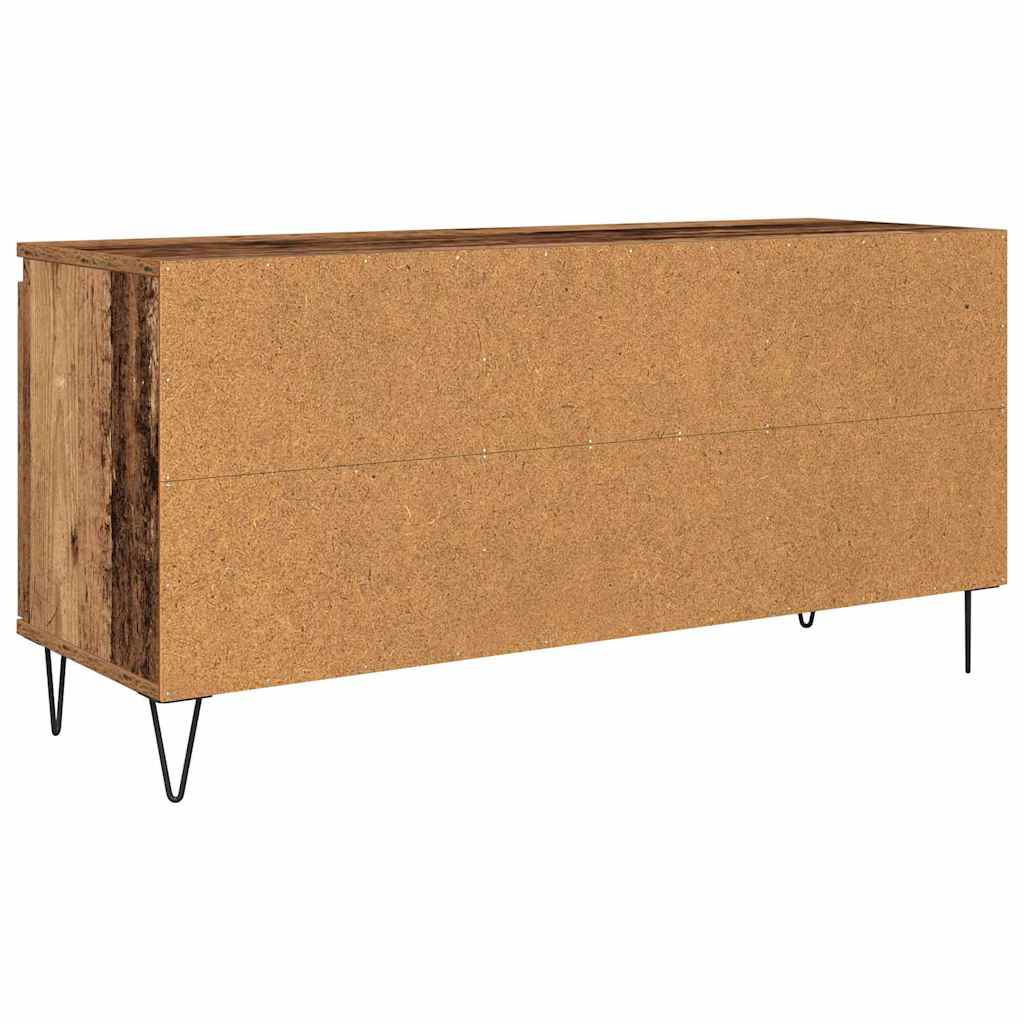 Meuble TV 104 x 35 x 50 cm Bois Ancien Bois d'ingénierie - XIOS