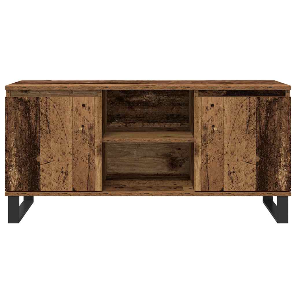 Meuble TV Bois Ancien 104 x 35 x 50 cm Bois d'ingénierie - XIOS