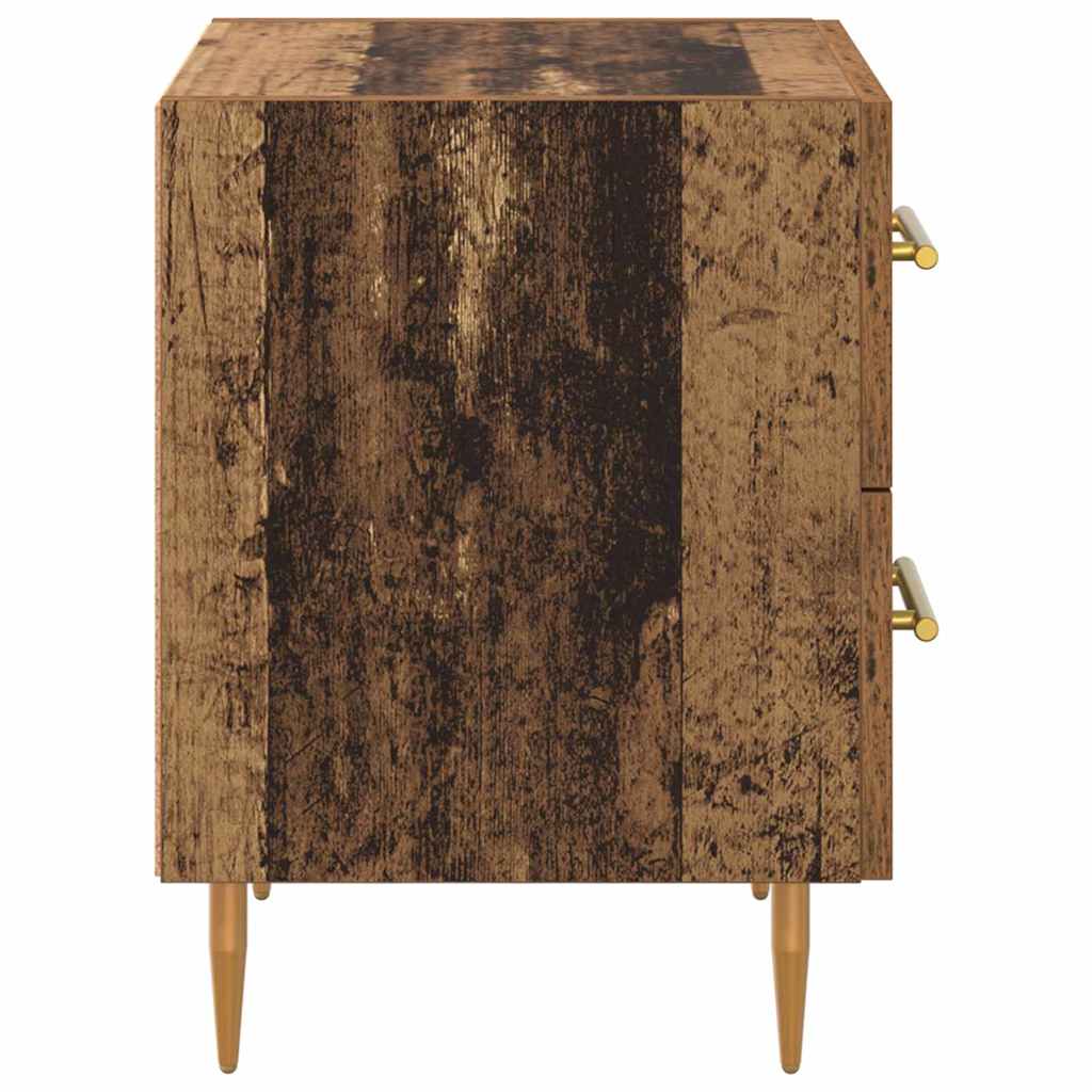 Cabinet de chevet avec tiroir Bois Ancien 40 x 35 x 47,5 cm - XIOS