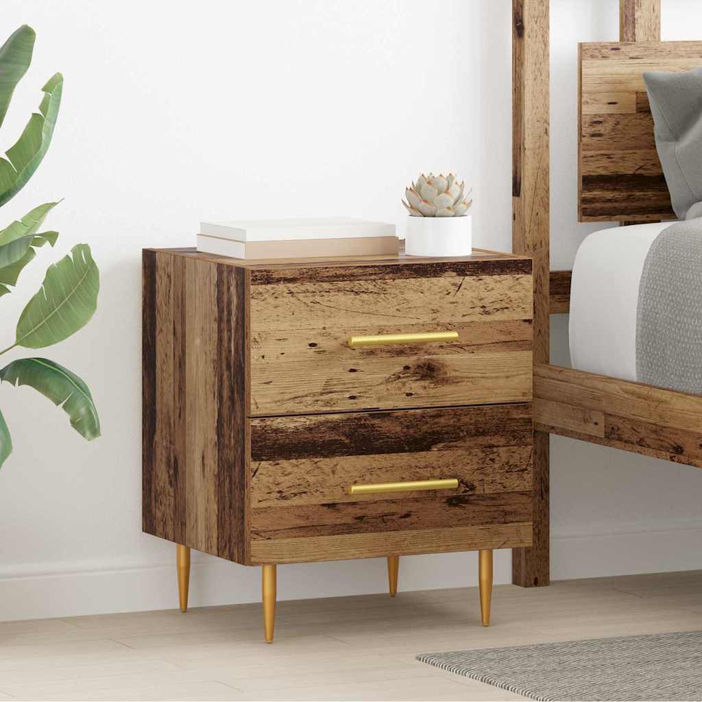Cabinet de chevet 2 pcs Bois Ancien 40 x 35 x 47,5 cm - XIOS