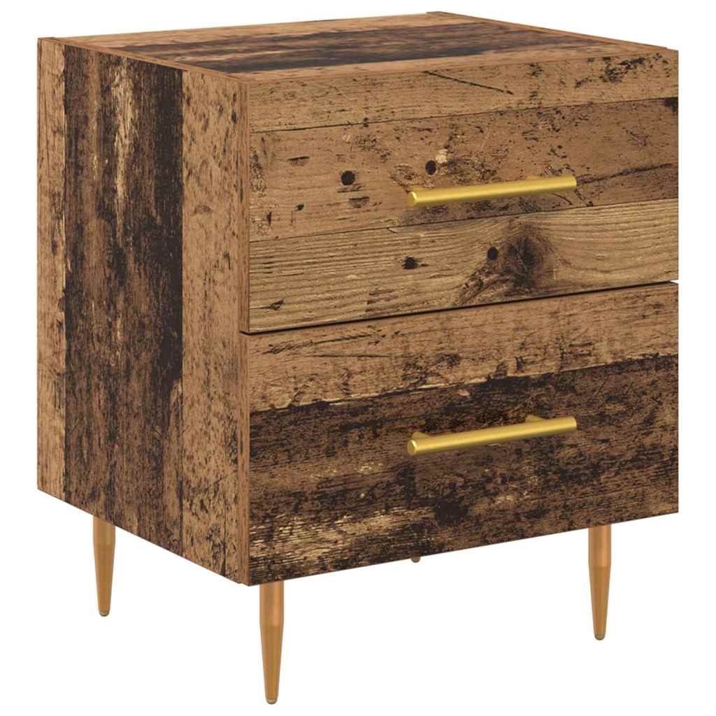 Cabinet de chevet 2 pcs Bois Ancien 40 x 35 x 47,5 cm - XIOS